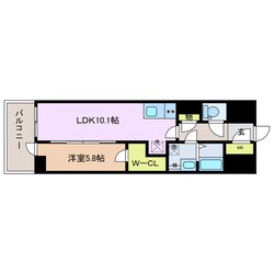 ルミナス勝山東の物件間取画像